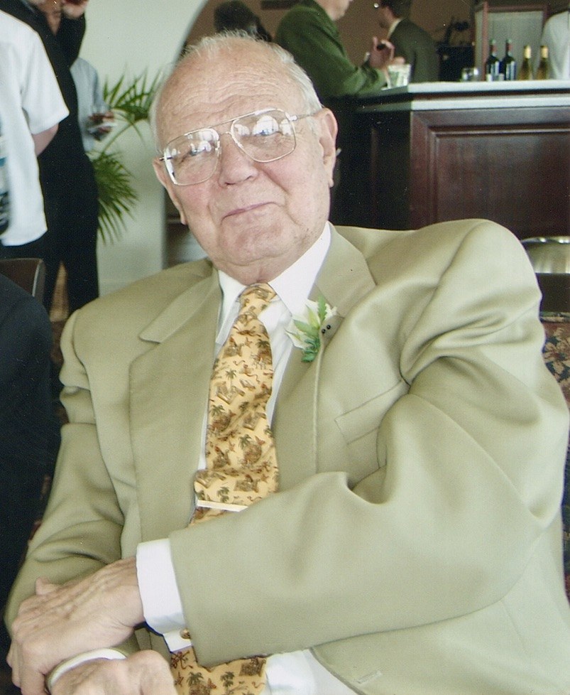 David Morgenthaler at a celebration