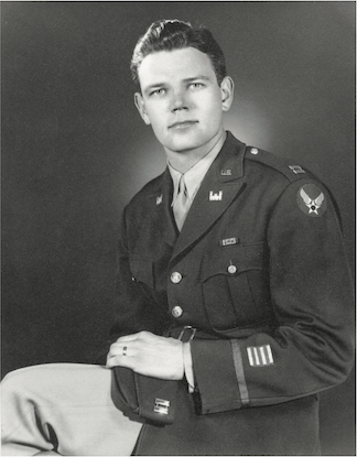David Morgenthaler as a U.S. Army officer